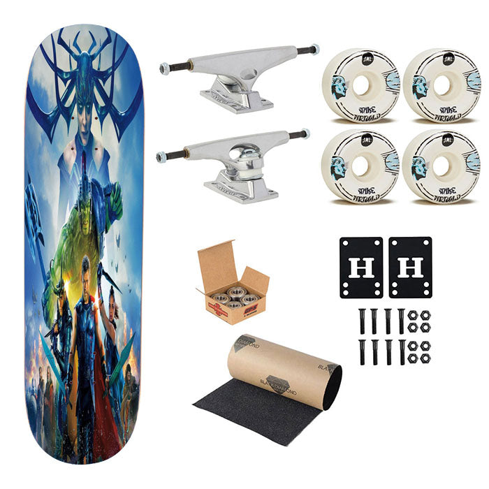 Thor Ragnarok Skateboard Complete Board 8.0" X 31.75"