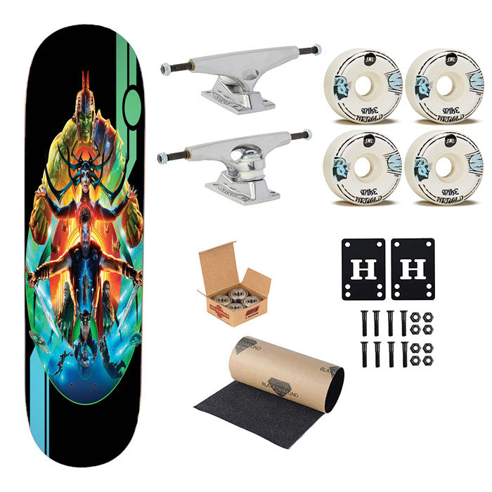 Thor Ragnarok Full Skateboard Complete Board 8.0" X 31.75"