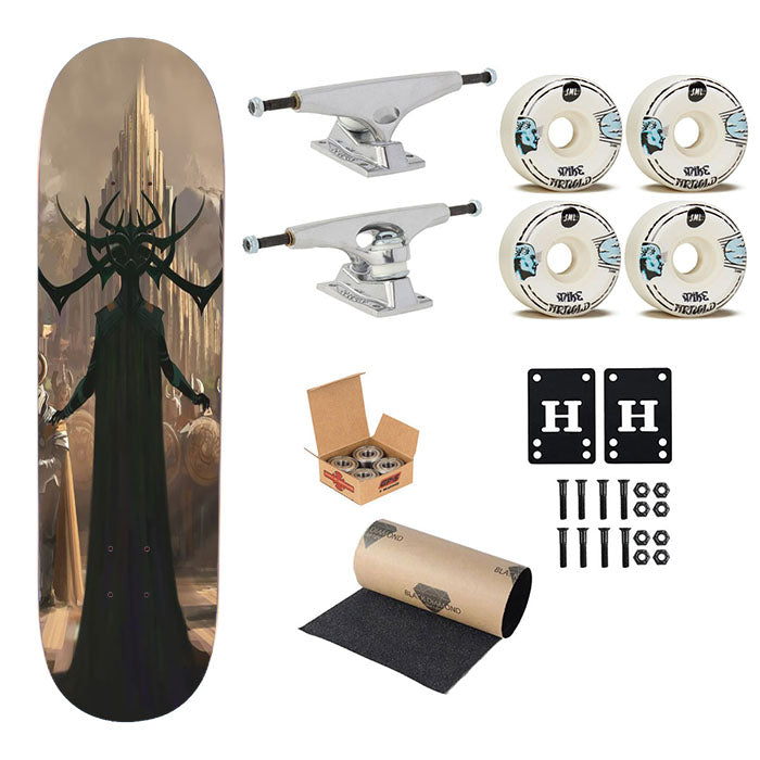 Thor Ragnarok Hela Skateboard Complete Board 8.0" X 31.75"