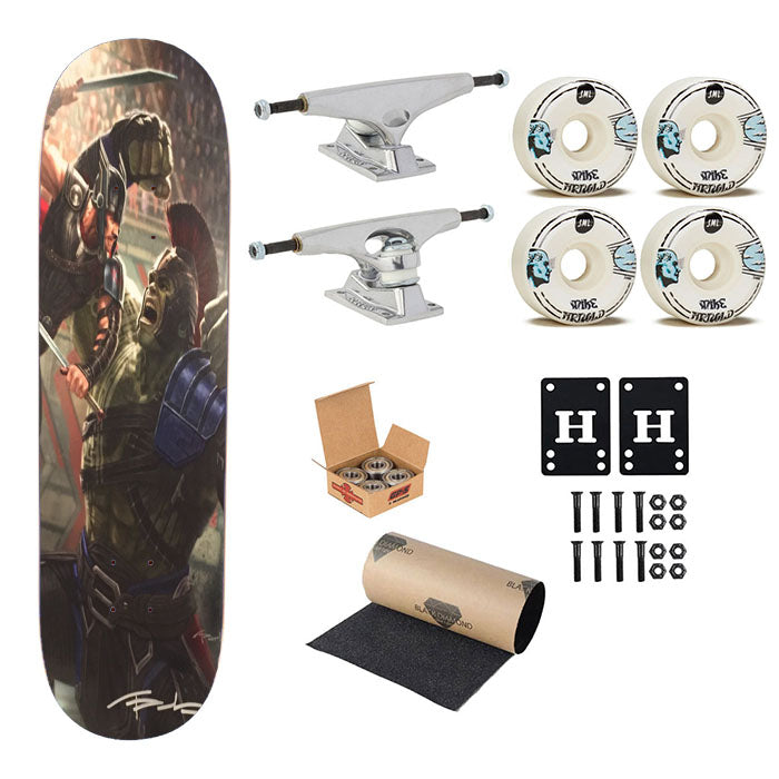 Thor Ragnarok Vs Hulk Ragnarok Skateboard Complete Board 8.0" X 31.75"
