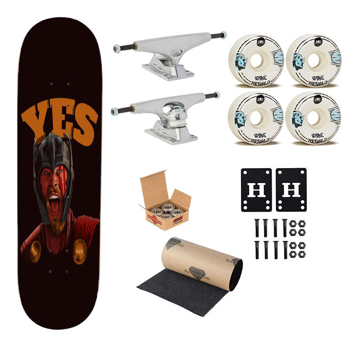 Thor Ragnarok Wallpaper - Yes Skateboard Complete Board 8.0" X 31.75"