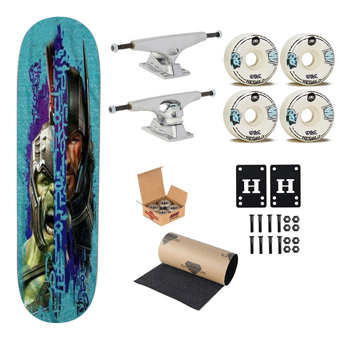 Thor Superhero Skateboard Complete Board 8.0" X 31.75"