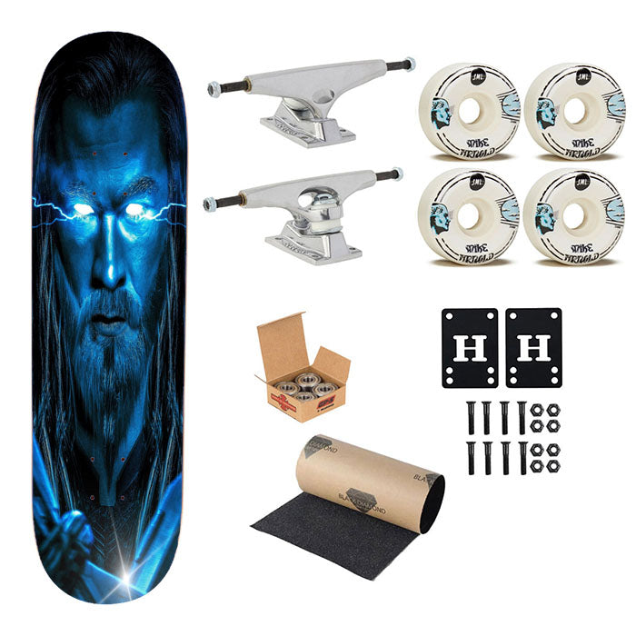 Thor The Thunder Man Skateboard Complete Board 8.0" X 31.75"