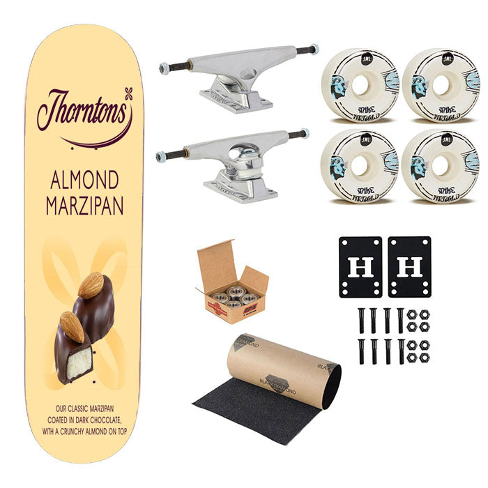 Thorntons Chocolate Skateboard Complete Board 8.0" X 31.75"