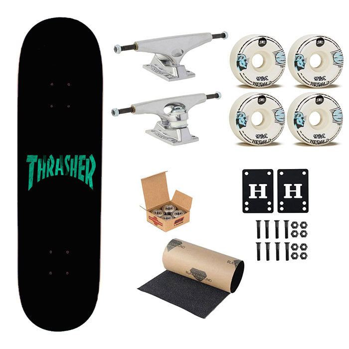 Thrasher Skateboard Complete Board 8.0" X 31.75"