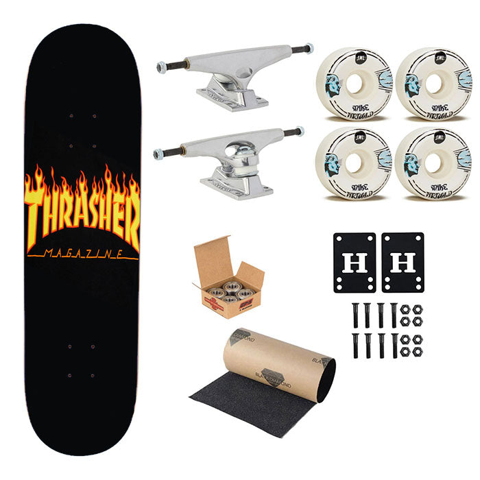 Thrasher Magazine Skateboard Complete Board 8.0" X 31.75"