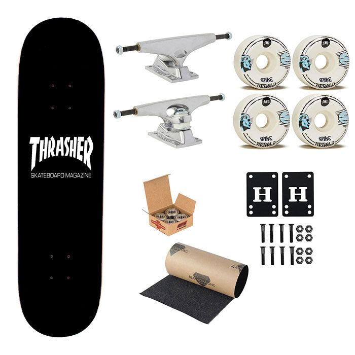 Thrasher Skateboard Magazine Skateboard Complete Board 8.0" X 31.75"