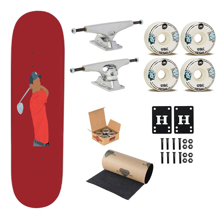 Tiger - Golf Skateboard Complete Board 8.0" X 31.75"