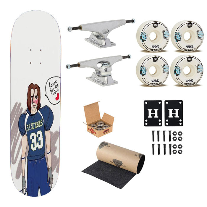 Tim Riggins Friday Nigh Lights Skateboard Complete Board 8.0" X 31.75"