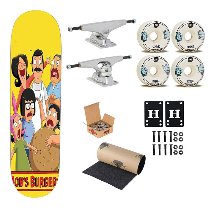 Tina Belcher Bobs Burgers Skateboard Complete Board 8.0" X 31.75"