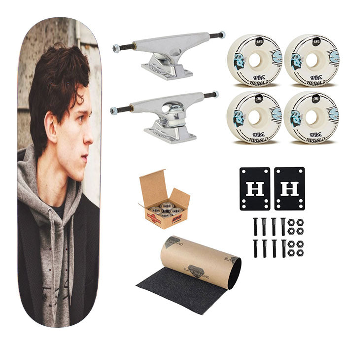 Tom Holland Spidey Skateboard Complete Board 8.0" X 31.75"