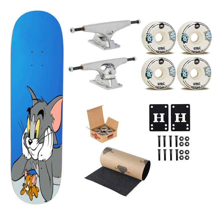 Tom Jerry Skateboard Complete Board 8.0" X 31.75"