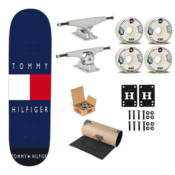 Tommy Hilfiger Wallpaper Mobile Skateboard Complete Board 8.0" X 31.75"