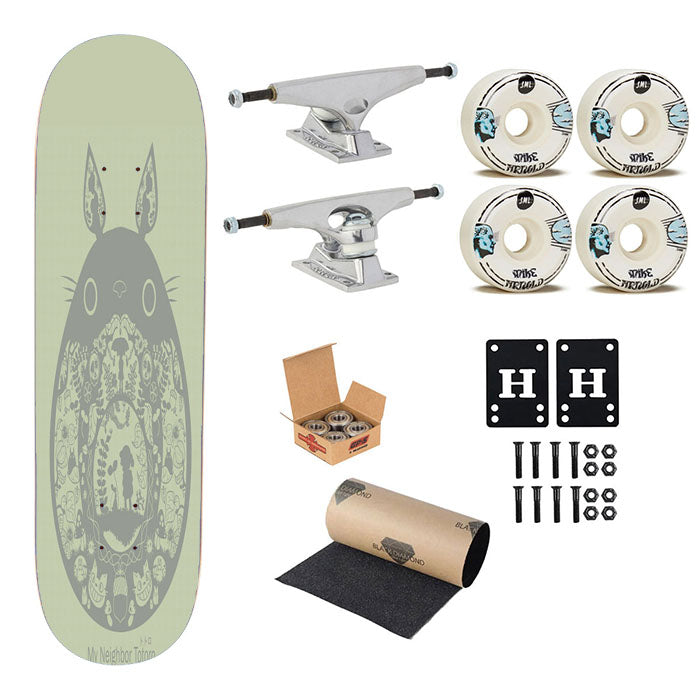 Totoro Pattern Arts Skateboard Complete Board 8.0" X 31.75"