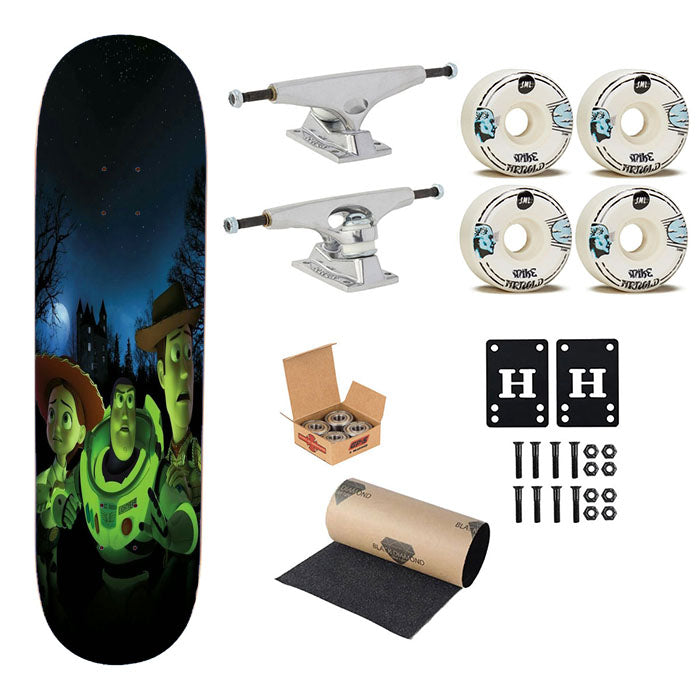 Toy Story Halloween Skateboard Complete Board 8.0" X 31.75"