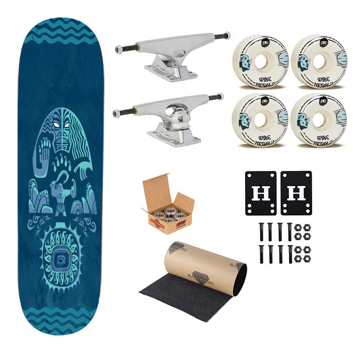 Tribal Aztec Art Disney Moana Skateboard Complete Board 8.0" X 31.75"