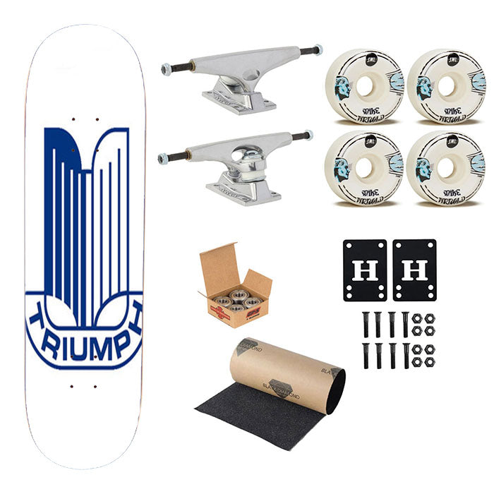 Triumph Logo Skateboard Complete Board 8.0" X 31.75"