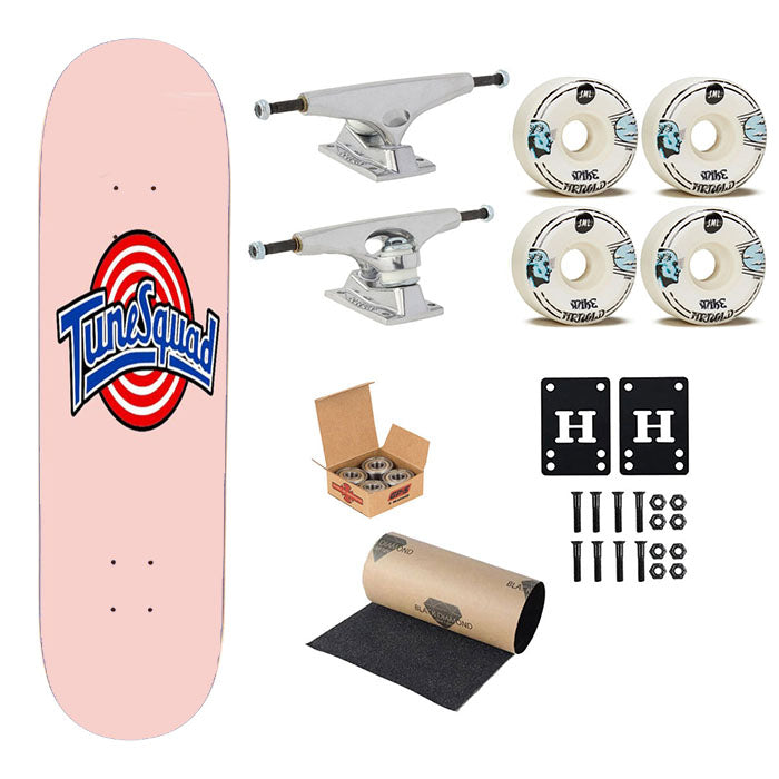 Tune Squad Logo Space Jam Michael Jordan Hipster Skateboard Complete Board 8.0" X 31.75"