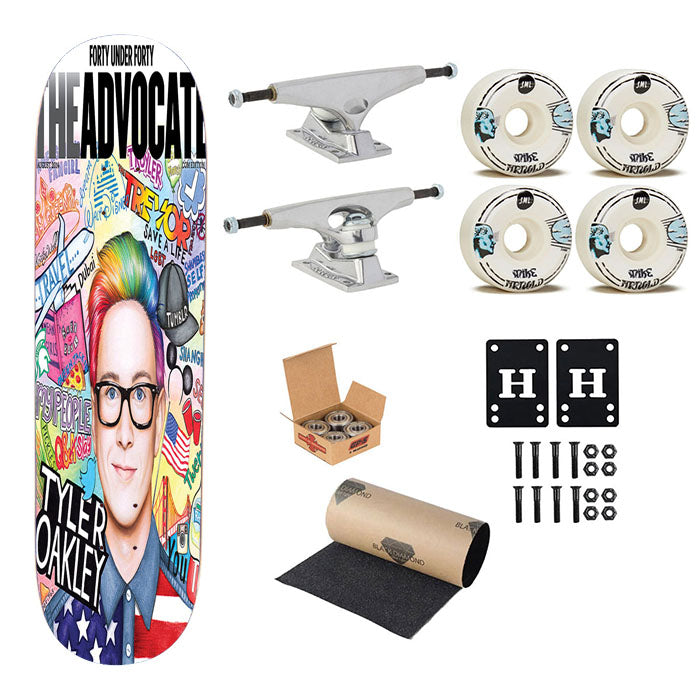Tyler Oakley Skateboard Complete Board 8.0" X 31.75"