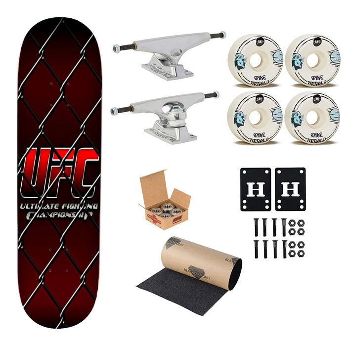 Ufc Ultimate Fight Champion Skateboard Complete Board 8.0" X 31.75"