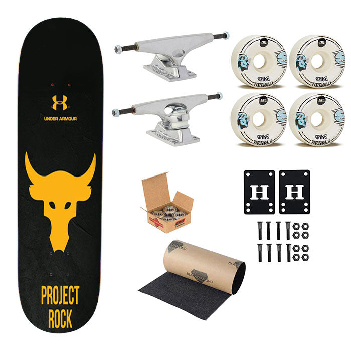 Under Armour Project Rock Skateboard Complete Board 8.0" X 31.75"