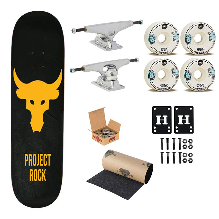 Under Armour Projects Rock Skateboard Complete Board 8.0" X 31.75"