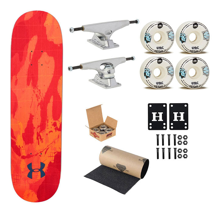 Under Armour World Skateboard Complete Board 8.0" X 31.75"