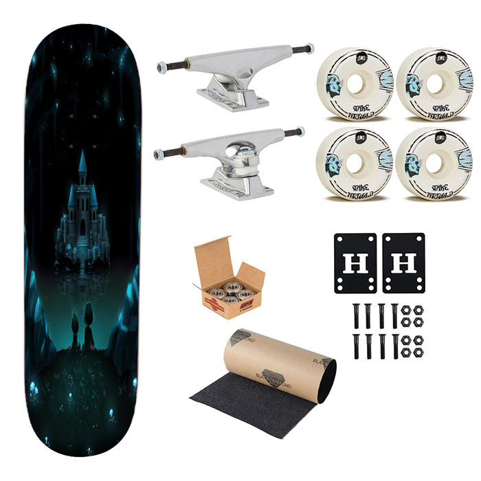 Undertale Castle Skateboard Complete Board 8.0" X 31.75"