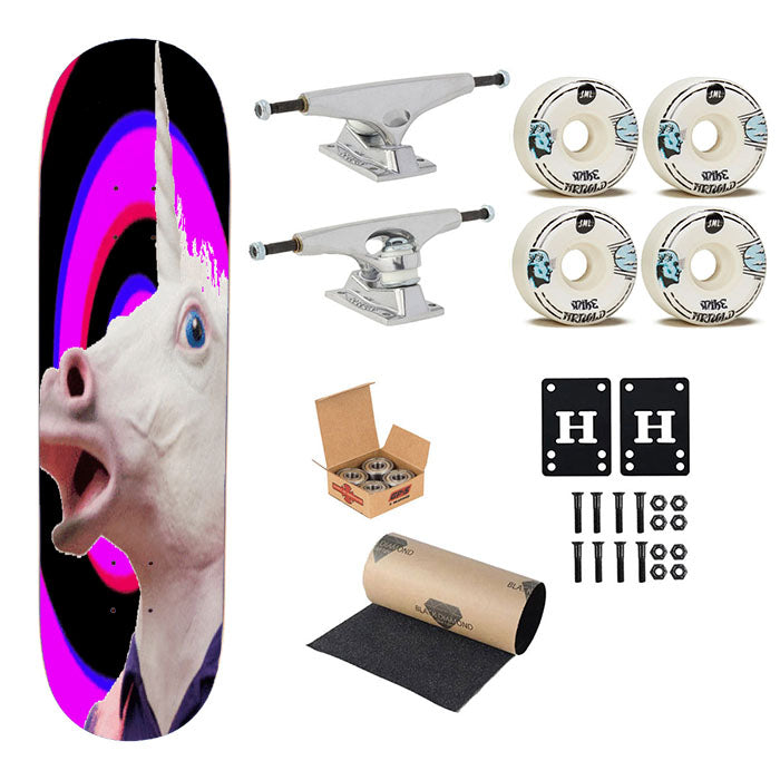 Unicorn Gf Skateboard Complete Board 8.0" X 31.75"