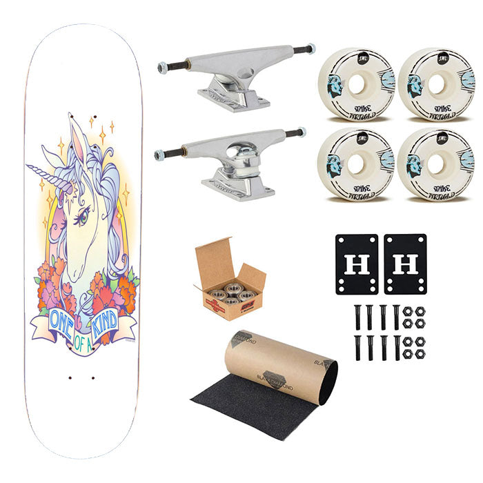 Unicorn Horse One Of A Kind Skateboard Complete Board 8.0" X 31.75"