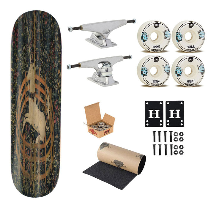 Unicorn In Captivity Skateboard Complete Board 8.0" X 31.75"