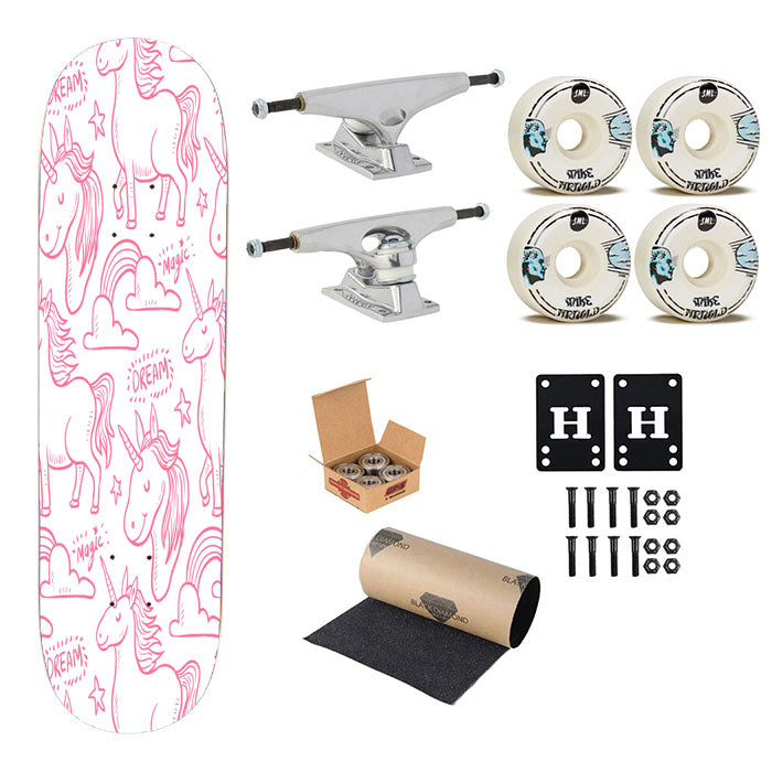 Unicorn Magic Dream Skateboard Complete Board 8.0" X 31.75"
