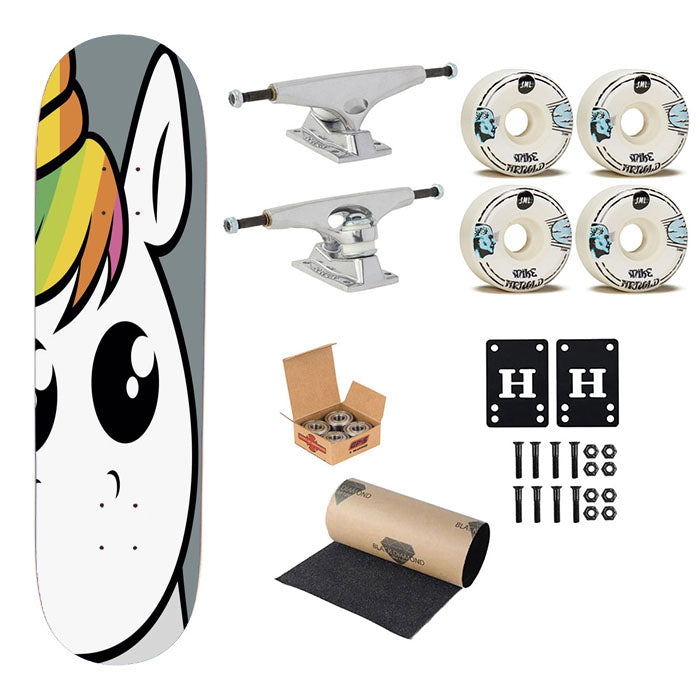 Unicorns Cute Skateboard Complete Board 8.0" X 31.75"