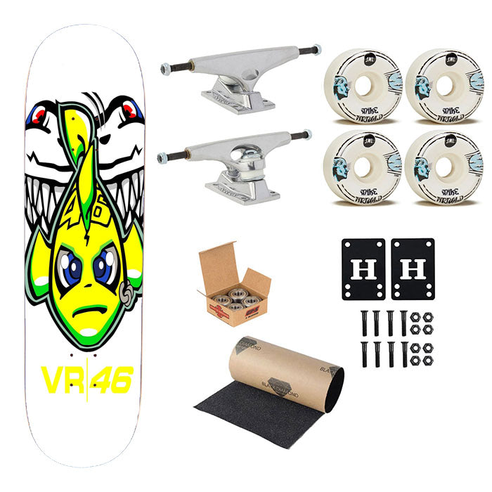 Valentino Rossi Masc Skateboard Complete Board 8.0" X 31.75"
