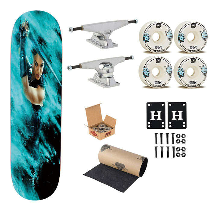 Valkyrie In Thor Ragnarok Skateboard Complete Board 8.0" X 31.75"