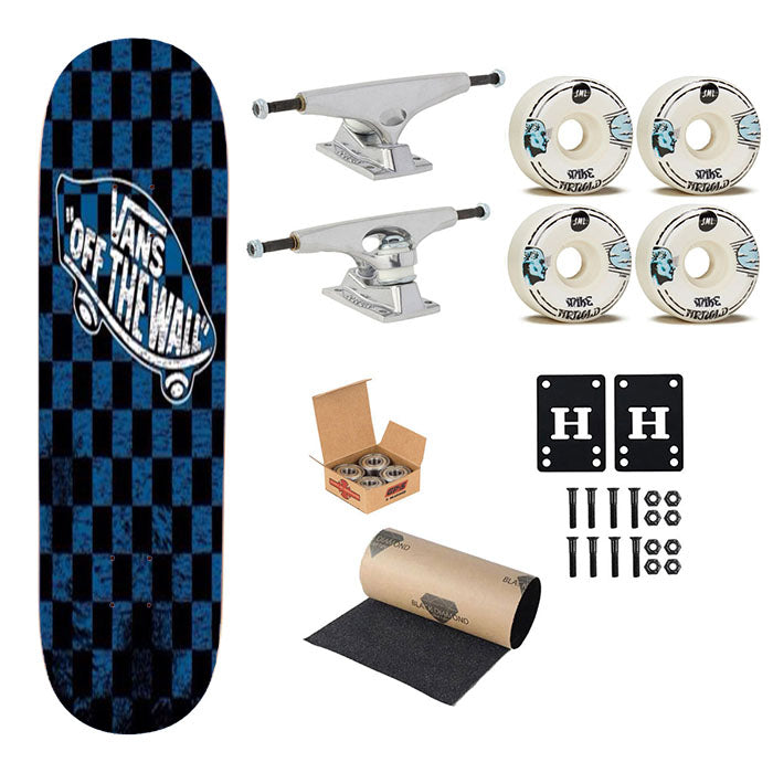 Vans Off The Wall Skateboard Complete Board 8.0" X 31.75"