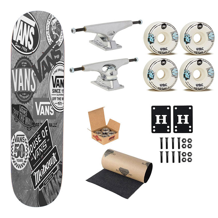 Vans Sticker Skateboard Complete Board 8.0" X 31.75"