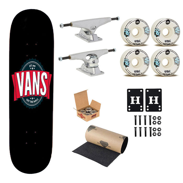 Vans Vintage Logo Skateboard Complete Board 8.0" X 31.75"