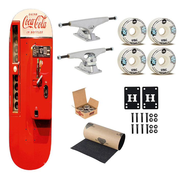 Vendo 81 Coca Cola Machine Skateboard Complete Board 8.0" X 31.75"