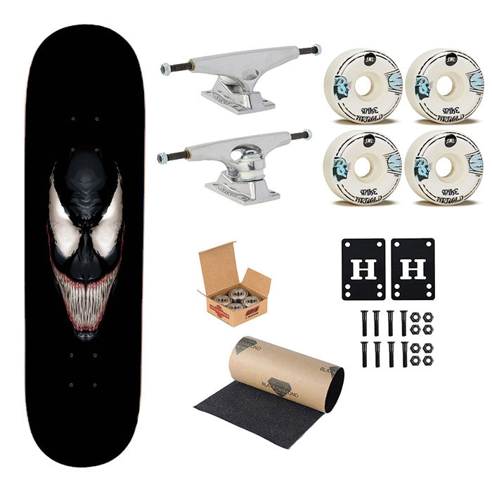 Venom From Marvel Skateboard Complete Board 8.0" X 31.75"