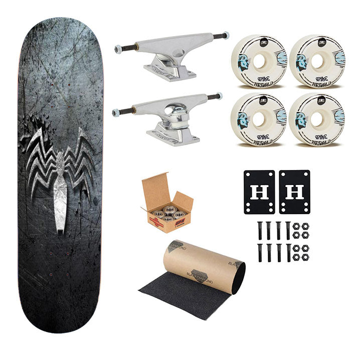 Venom Wall Art Skateboard Complete Board 8.0" X 31.75"