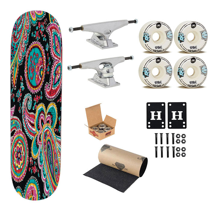 Vera Bradley Parisian Skateboard Complete Board 8.0" X 31.75"