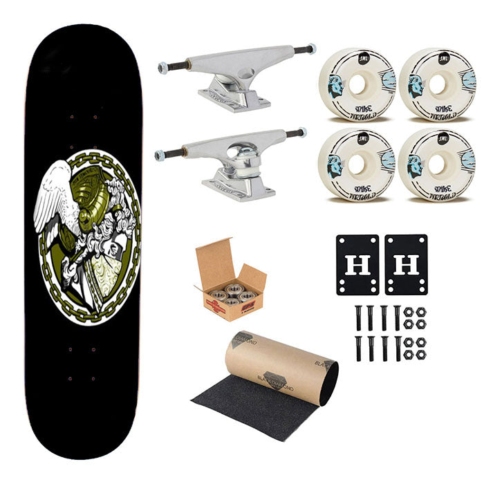 Versace Medusa Logo Gift For Him Skateboard Complete Board 8.0" X 31.75"
