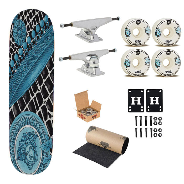 Versace Texture Skateboard Complete Board 8.0" X 31.75"