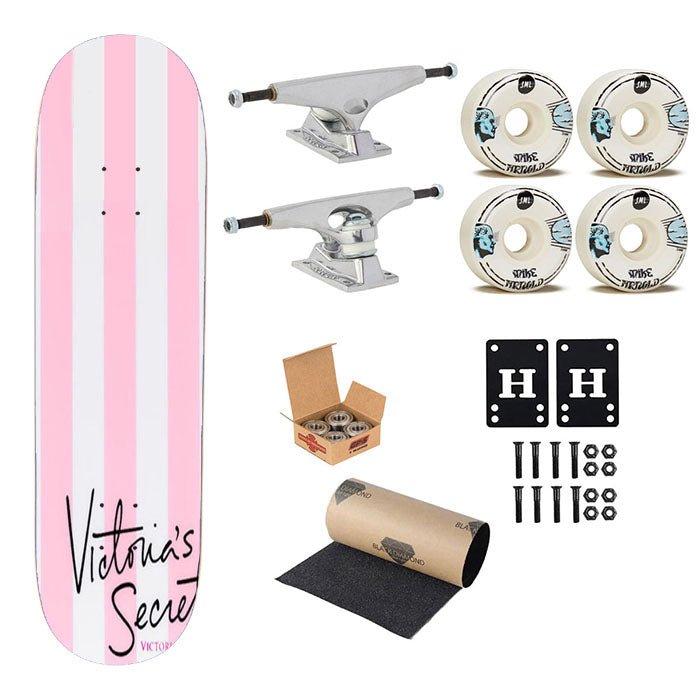 Victoria'S Secret Sexy Logo Skateboard Complete Board 8.0" X 31.75"