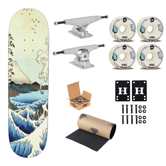 View From Satta Suruga Province Skateboard Complete Board 8.0" X 31.75"