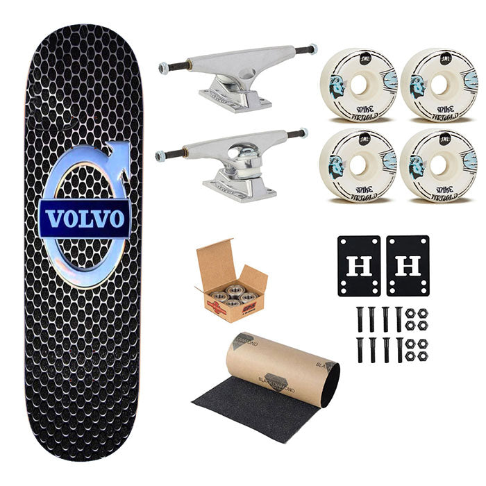 Volvo Skateboard Complete Board 8.0" X 31.75"