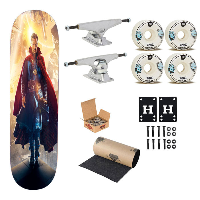 Walk Doctor Strange Skateboard Complete Board 8.0" X 31.75"