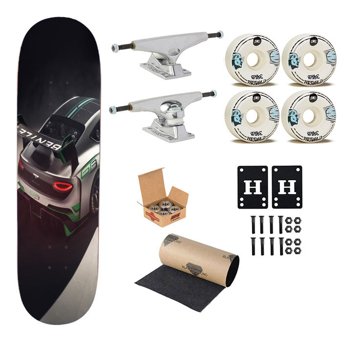 Wallpaper Bentley Con Skateboard Complete Board 8.0" X 31.75"