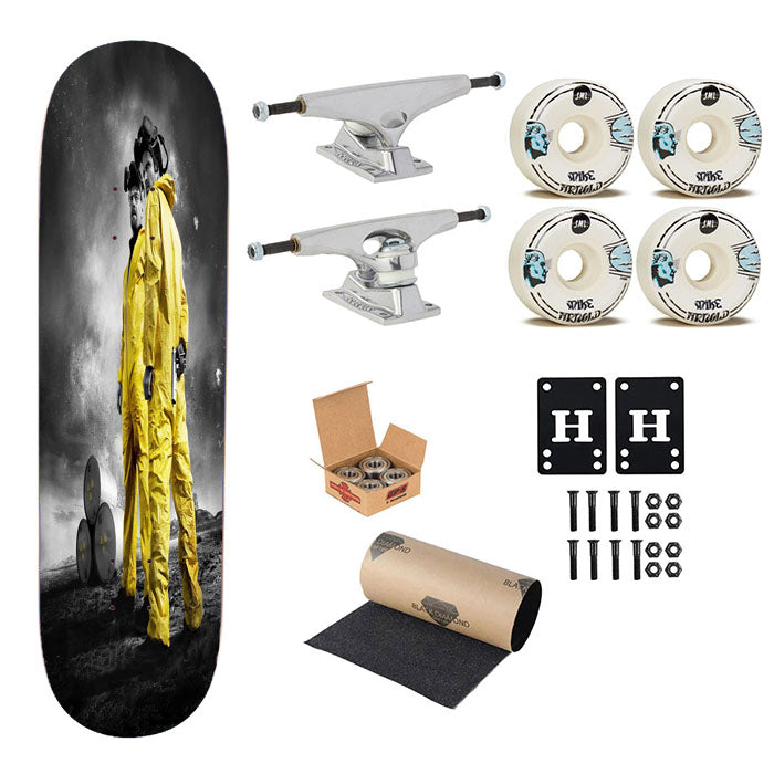 Walter White Skateboard Complete Board 8.0" X 31.75"